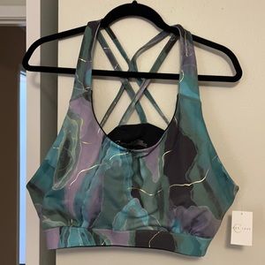 NWT Strappy Back Sports Bra